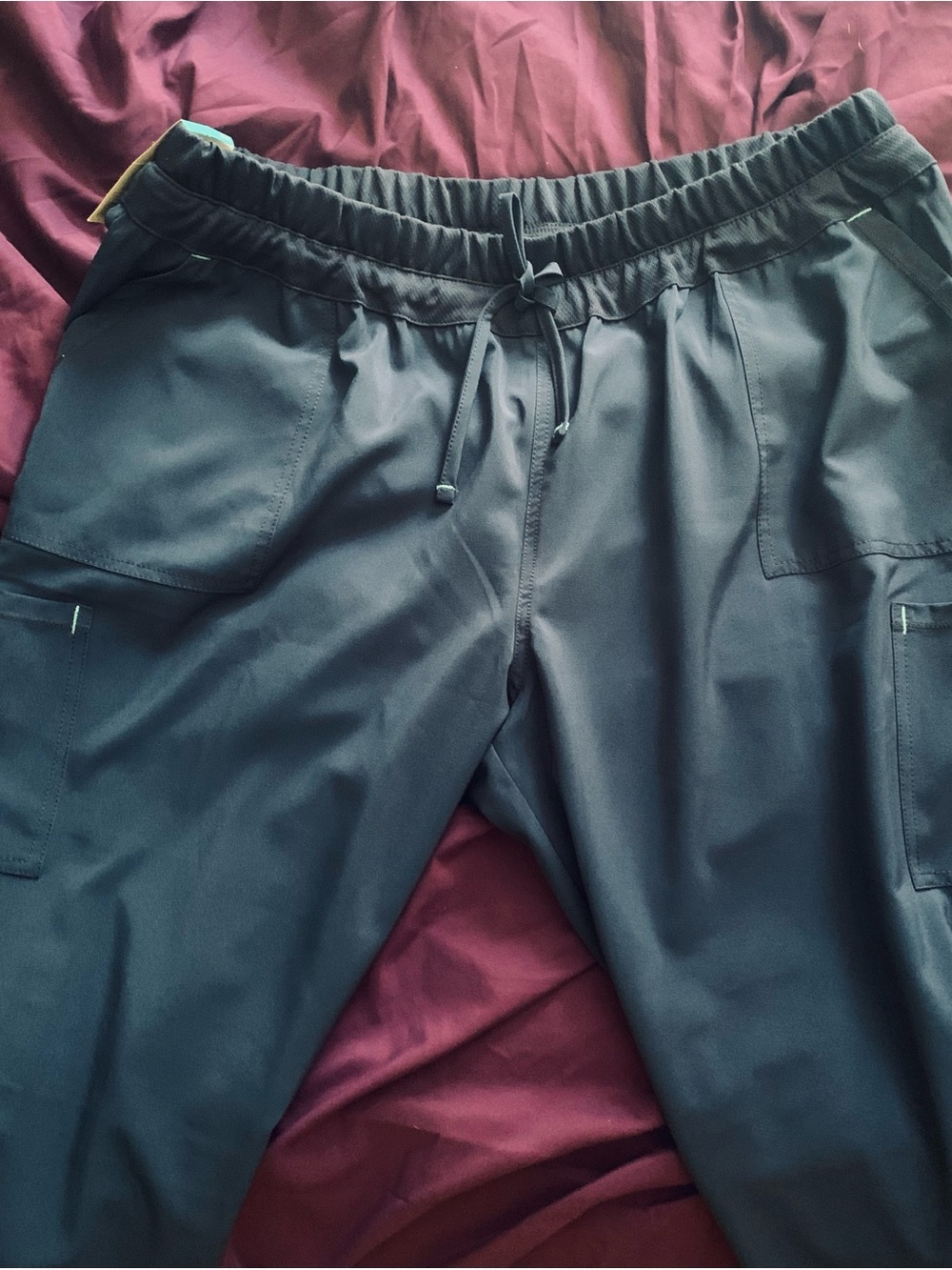 Scrubstar Men's Dark Blue Cargo Scrub Pants